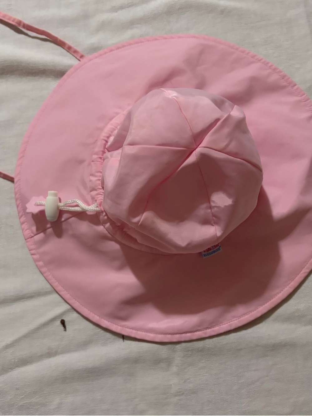 Ruffle Butts sun/beach hat 0-6month